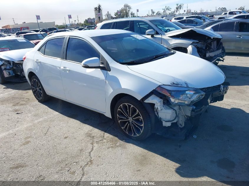 2016 TOYOTA COROLLA S PLUS - 5YFBURHE1GP532942