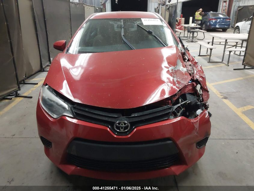 2016 Toyota Corolla Le VIN: 2T1BURHE9GC643271 Lot: 41255471