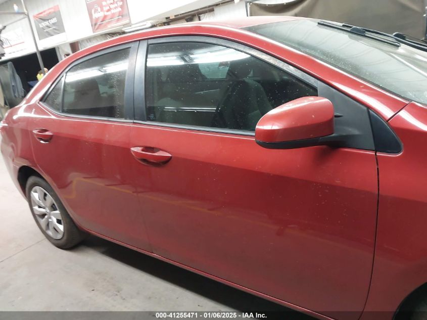 2016 Toyota Corolla Le VIN: 2T1BURHE9GC643271 Lot: 41255471