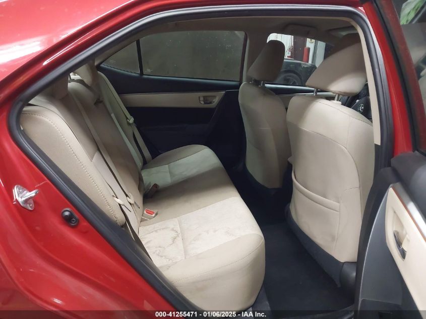 2016 Toyota Corolla Le VIN: 2T1BURHE9GC643271 Lot: 41255471