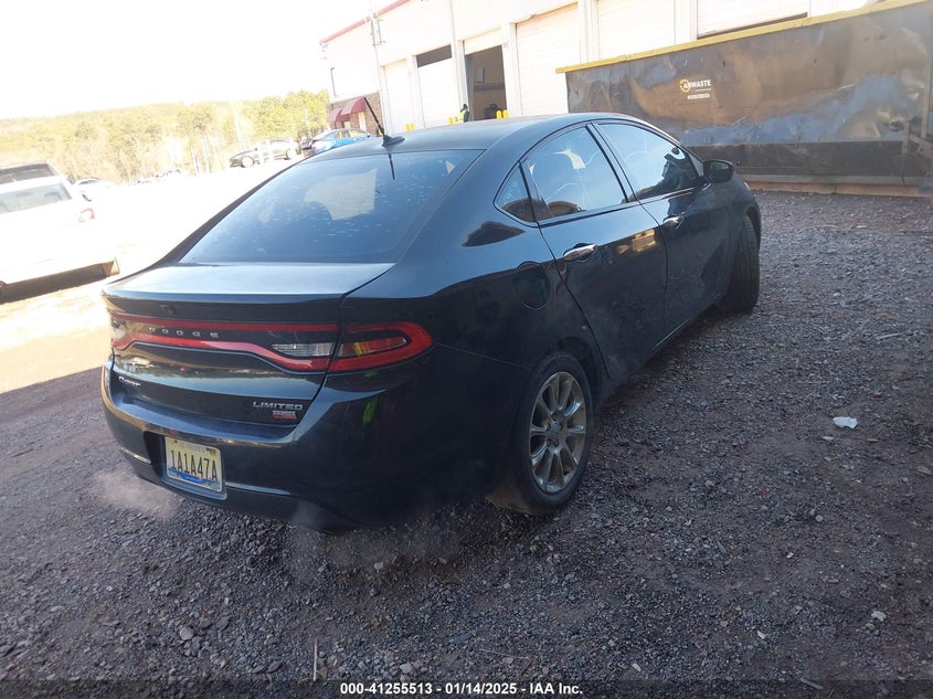 Vin: 1c3cdfch3dd135921, lot: 41745859, dodge dart limited 20134