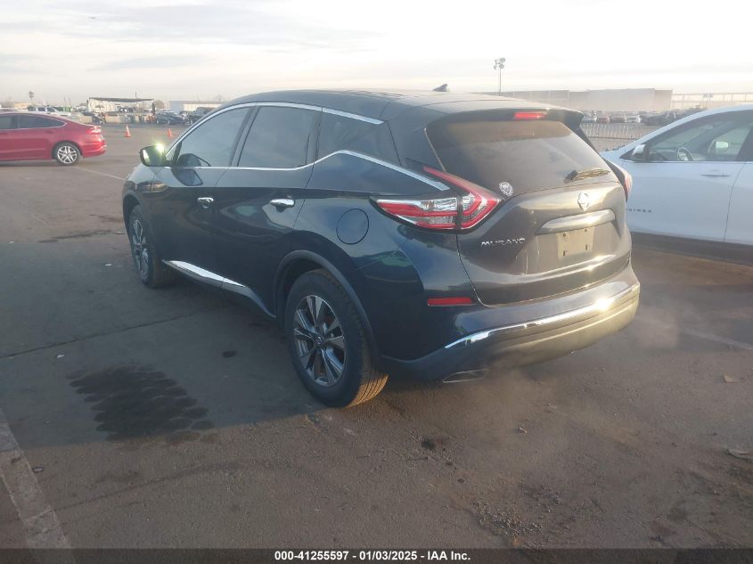 VIN 5N1AZ2MG6FN236219 2015 Nissan Murano, S no.3