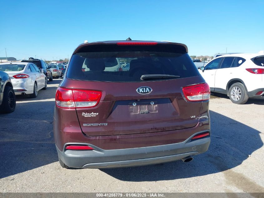 2017 KIA SORENTO 3.3L LX - 5XYPG4A51HG224587