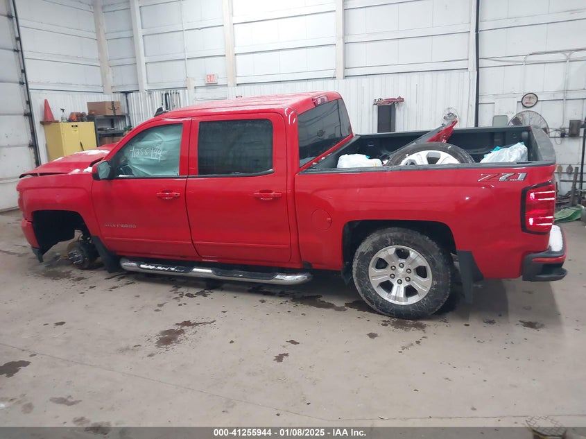 2018 CHEVROLET SILVERADO VIN: 3GCUKREC4JG318025
