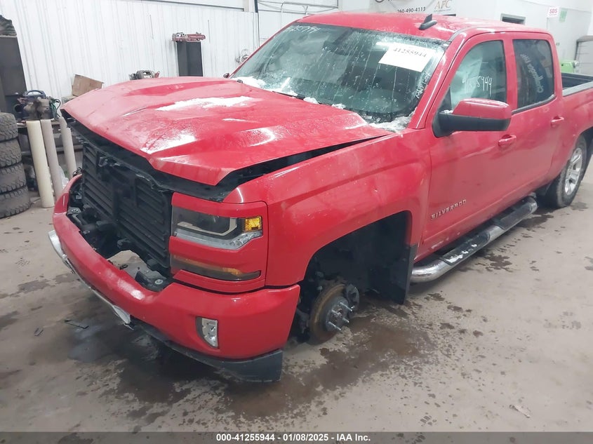 2018 CHEVROLET SILVERADO VIN: 3GCUKREC4JG318025