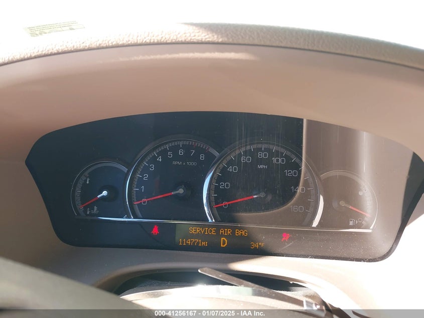 2008 CADILLAC STS VIN: 1G6DD67V080153020