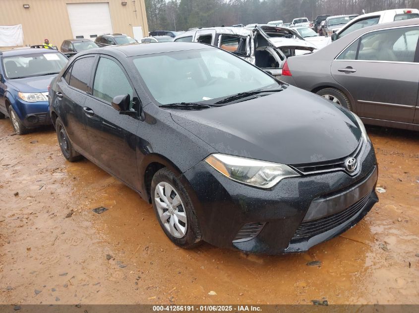 VIN 2T1BURHE7GC589324 2016 Toyota Corolla, LE no.1