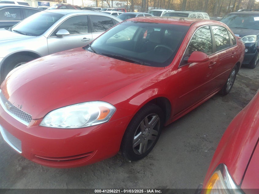 2012 CHEVROLET IMPALA VIN: 2G1WG5E33C1274963