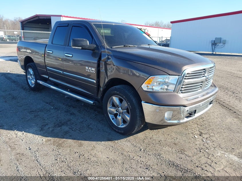 Vin: 1c6rr7gg7js137331, lot: 41746752, ram 1500 big horn quad cab 4x4 6'4 box 20181