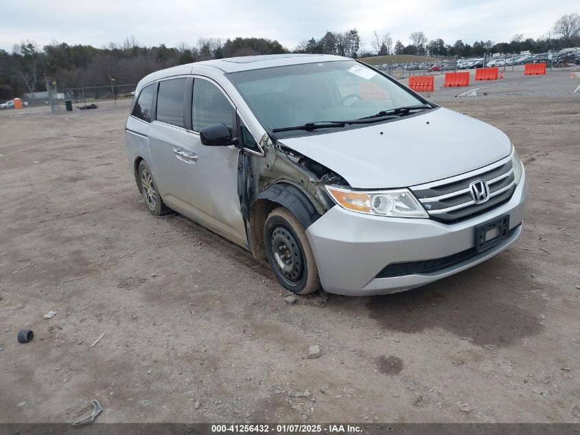 VIN 5FNRL5H68DB011257 2013 Honda Odyssey, Ex-L no.1