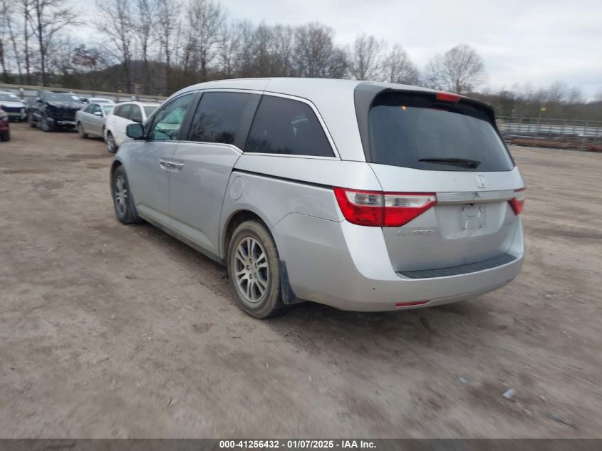 VIN 5FNRL5H68DB011257 2013 Honda Odyssey, Ex-L no.3