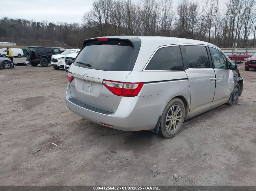 VIN 5FNRL5H68DB011257 2013 Honda Odyssey, Ex-L no.4