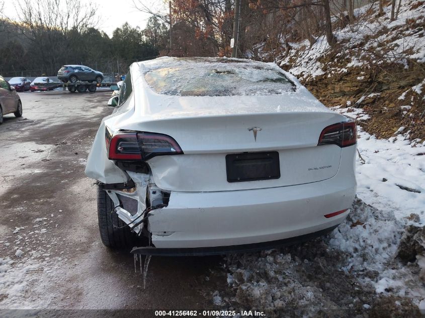 2022 TESLA MODEL 3 LONG RANGE DUAL MOTOR ALL-WHEEL DRIVE - 5YJ3E1EB7NF283763