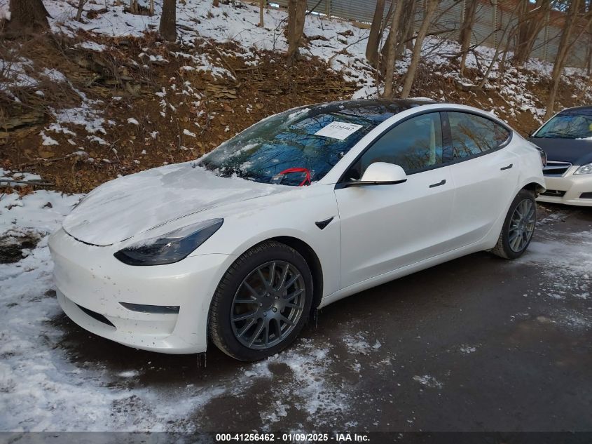 2022 TESLA MODEL 3 LONG RANGE DUAL MOTOR ALL-WHEEL DRIVE - 5YJ3E1EB7NF283763