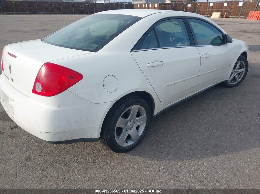 2008 PONTIAC G6 VIN: 1G2ZG57B384189260