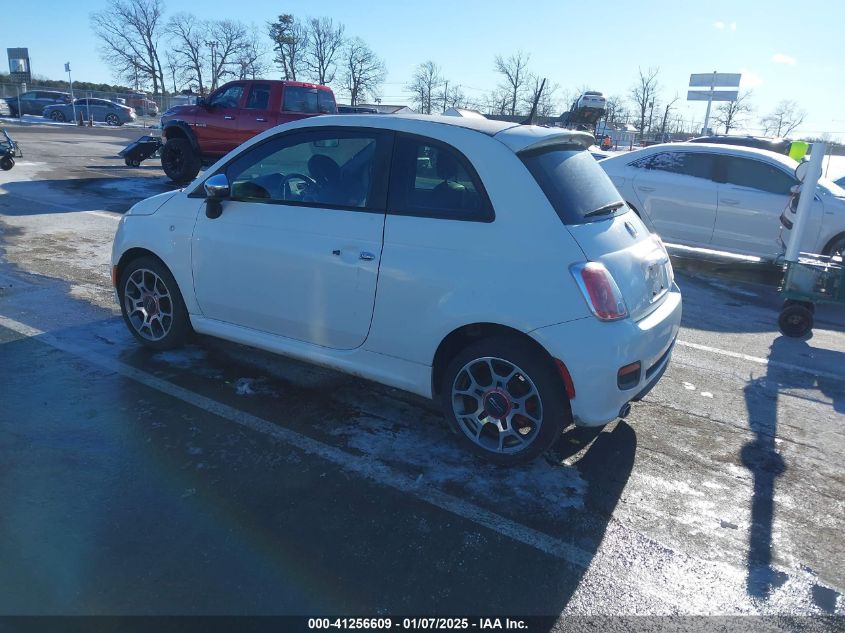 2012 Fiat 500 Sport VIN: 3C3CFFBR5CT126215 Lot: 41256609