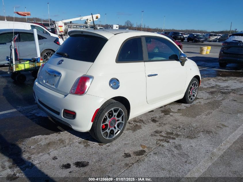 2012 Fiat 500 Sport VIN: 3C3CFFBR5CT126215 Lot: 41256609