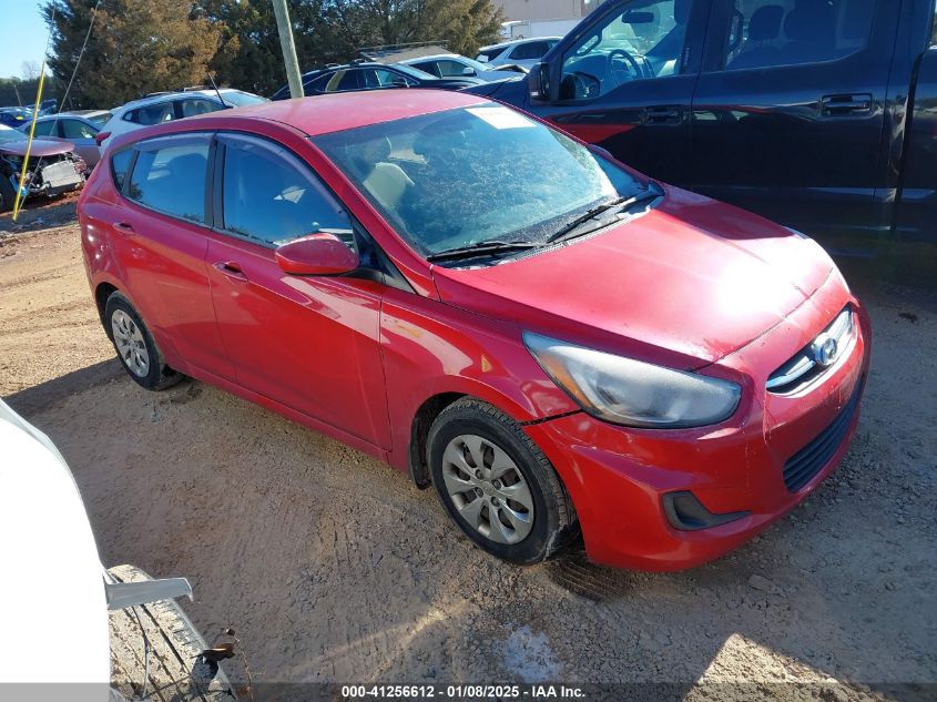 VIN KMHCT5AE6FU216377 2015 HYUNDAI ACCENT no.1