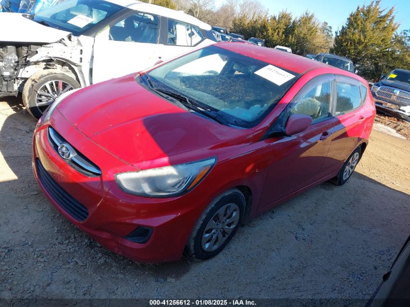 VIN KMHCT5AE6FU216377 2015 HYUNDAI ACCENT no.2