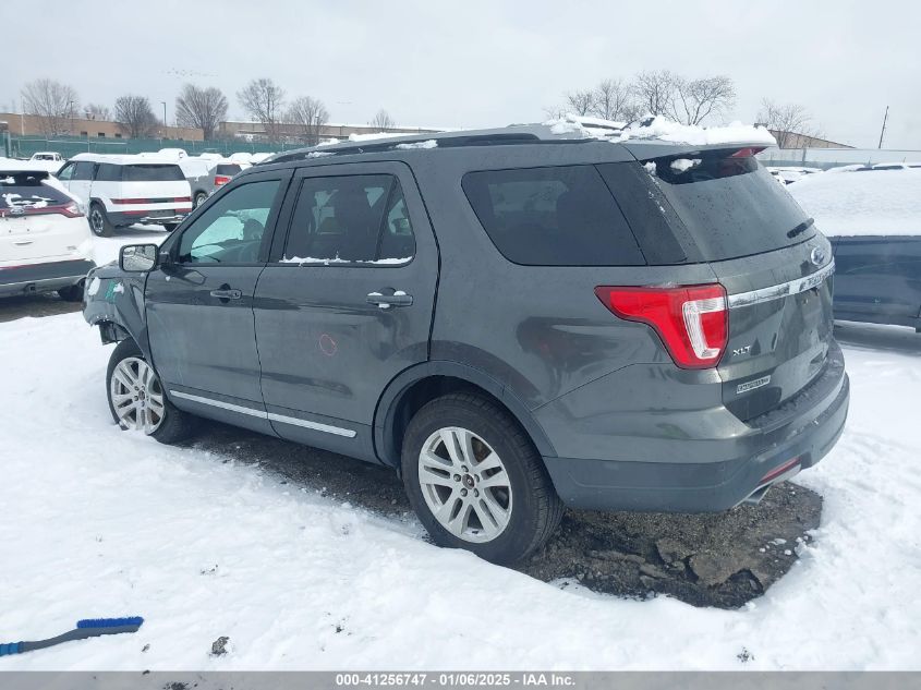 VIN 1FM5K8DH4JGC38694 2018 FORD EXPLORER no.3