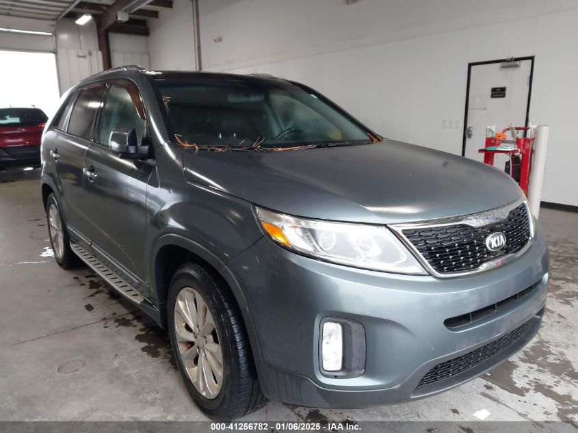 VIN 5XYKU4A79EG474756 2014 KIA SORENTO no.1