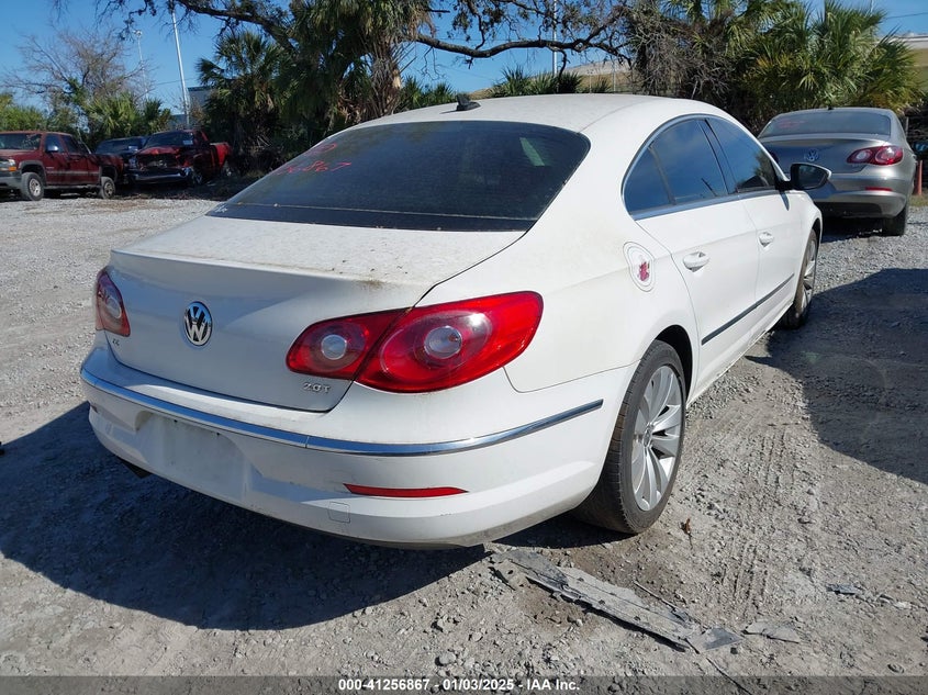 2011 VOLKSWAGEN CC VIN: WVWNN7AN4BE700653