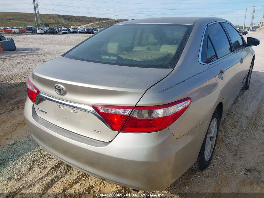 VIN 4T1BF1FK0GU247460 2016 Toyota Camry, LE no.4