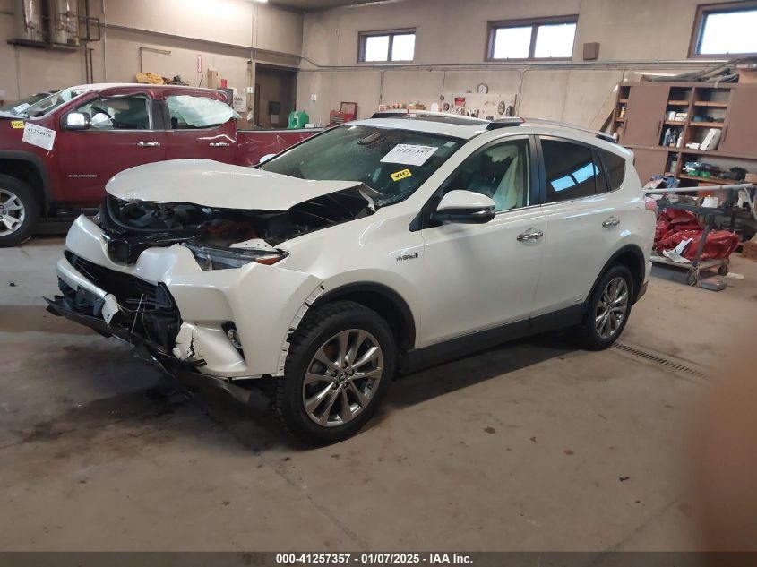 VIN JTMDJREV4GD032380 2016 Toyota RAV4, Hybrid Limited no.2