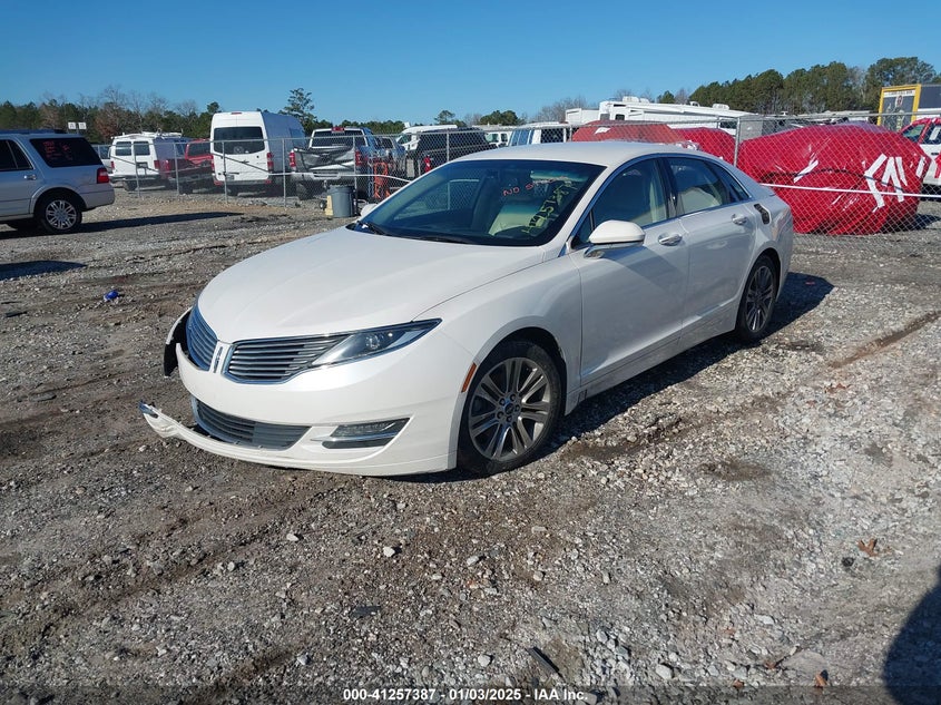 2016 LINCOLN MKZ VIN: 3LN6L2G97GR627074