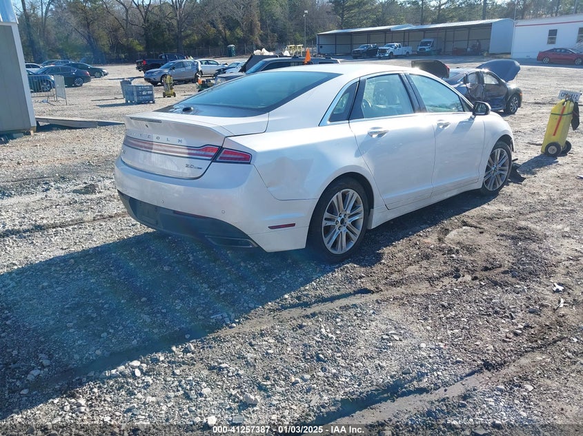 2016 LINCOLN MKZ VIN: 3LN6L2G97GR627074