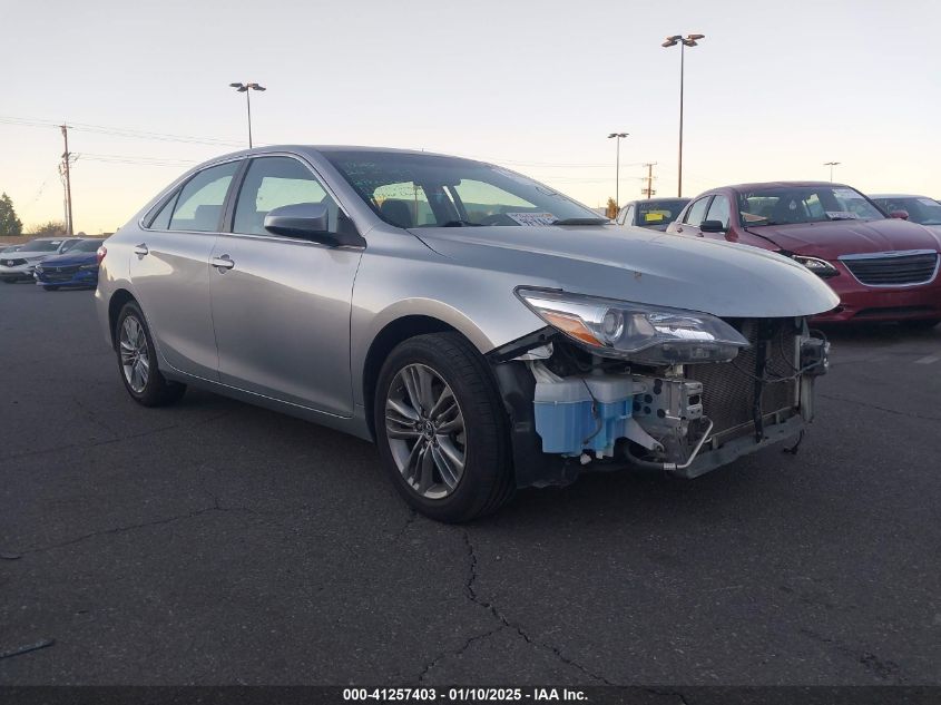 VIN 4T1BF1FK6GU167578 2016 Toyota Camry, SE no.1