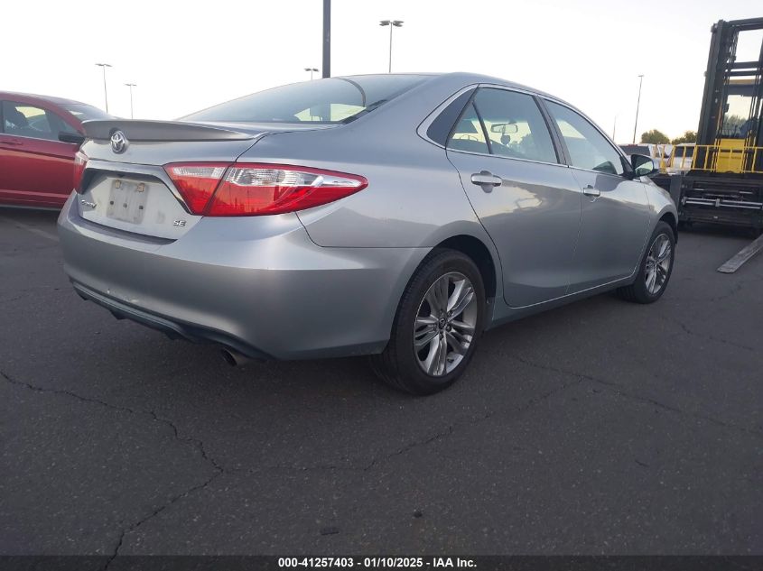 VIN 4T1BF1FK6GU167578 2016 Toyota Camry, SE no.4