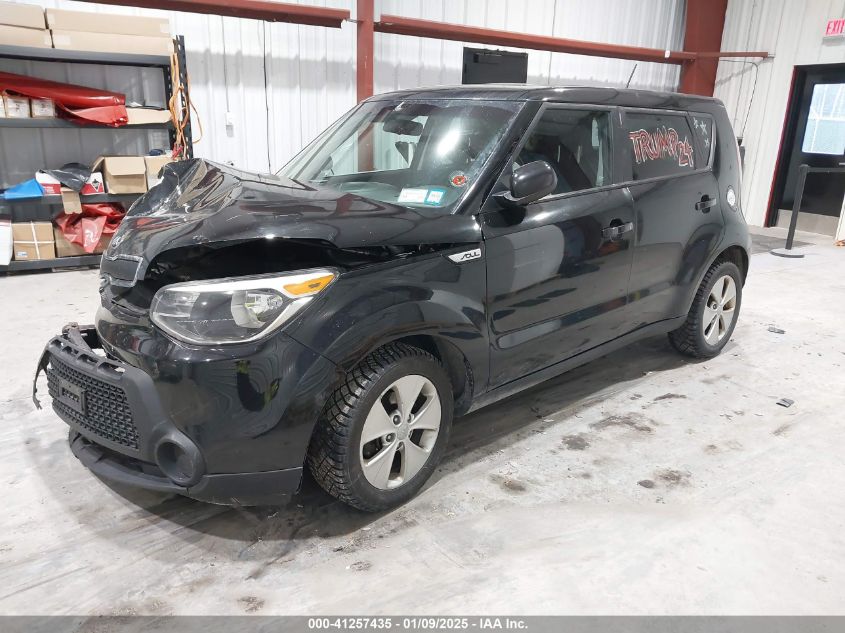 VIN KNDJN2A27G7405629 2016 KIA Soul no.2