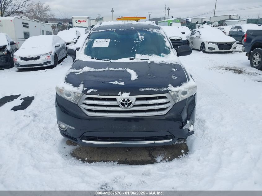 VIN 5TDBK3EHXDS227640 2013 Toyota Highlander, Se V6 no.12