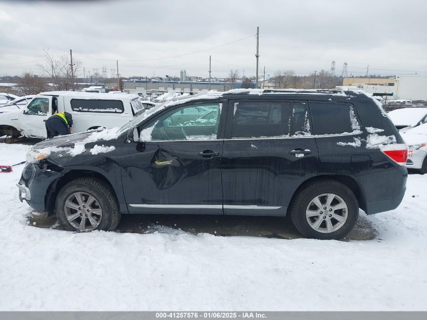 VIN 5TDBK3EHXDS227640 2013 Toyota Highlander, Se V6 no.14