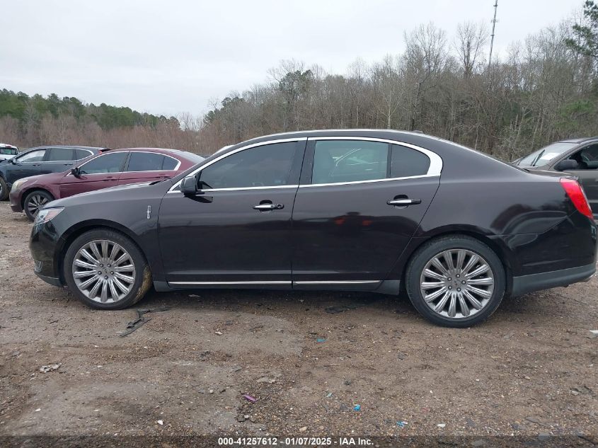 2013 Lincoln Mks VIN: 1LNHL9DK3DG610459 Lot: 41257612