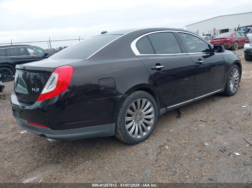 2013 Lincoln Mks VIN: 1LNHL9DK3DG610459 Lot: 41257612