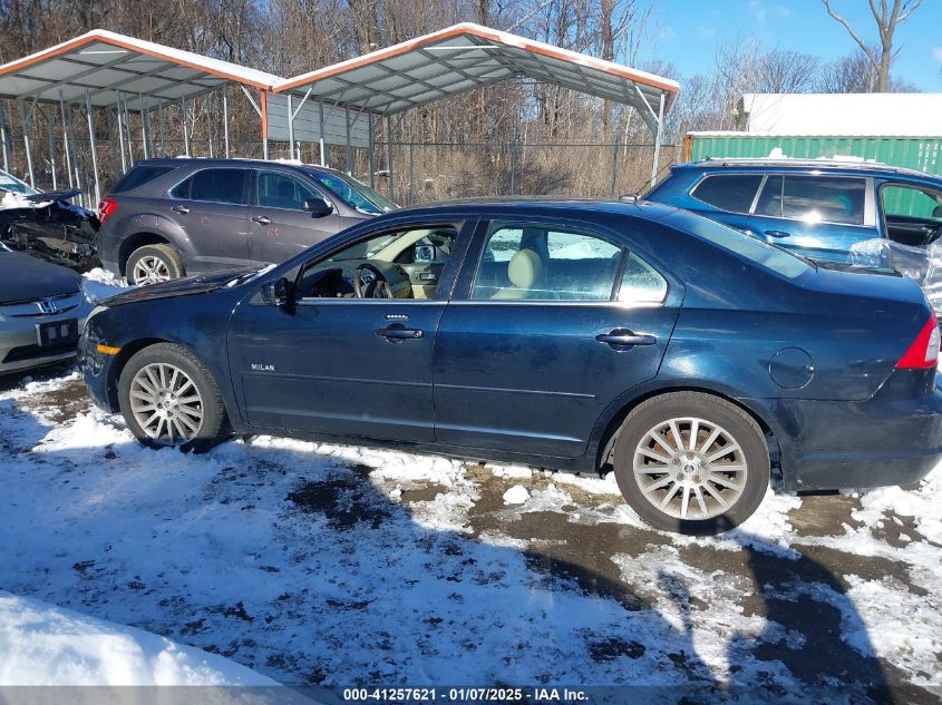 2008 Mercury Milan I4 Premier VIN: 3MEHM08Z68R63274 Lot: 41257621