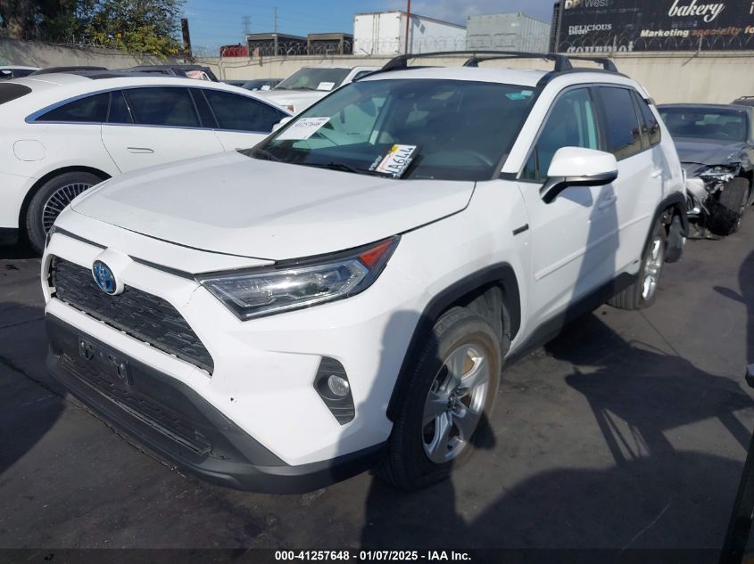 VIN 4T3RWRFV4LU007532 2020 TOYOTA RAV4 HYBRID no.2