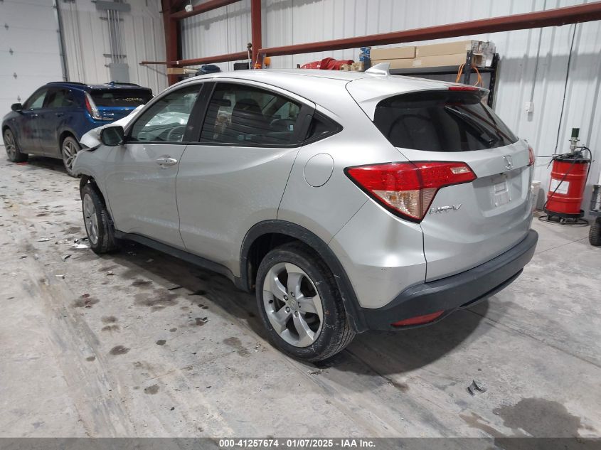 VIN 3CZRU6H57GM716667 2016 Honda HR-V, EX no.3