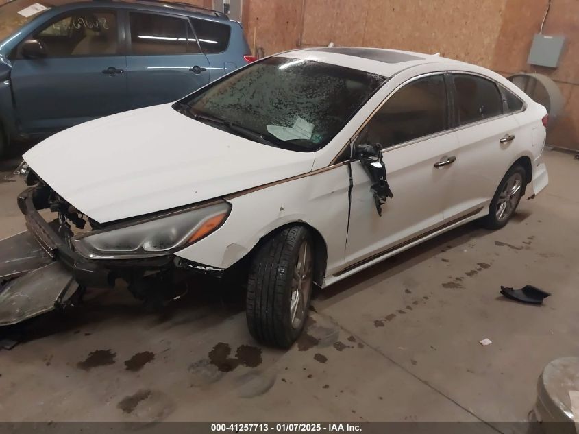 VIN 5NPE34AF2JH724932 2018 Hyundai Sonata, Sport+ no.2