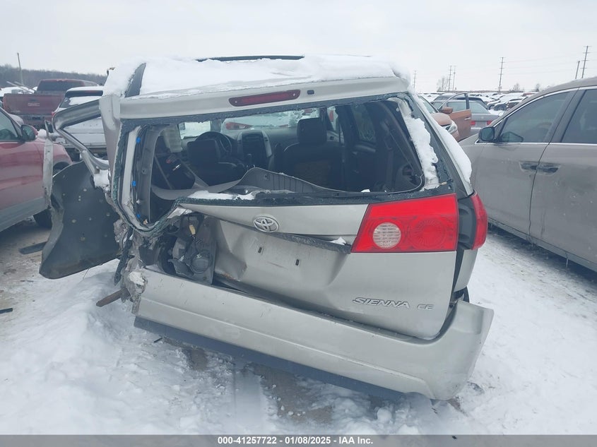 2006 TOYOTA SIENNA VIN: 5TDZA23C46S581398