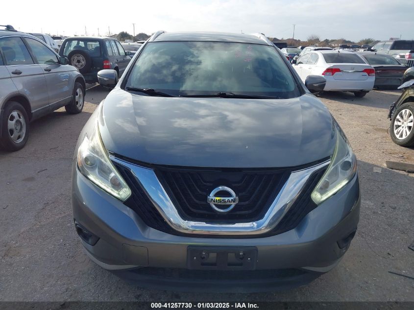 VIN 5N1AZ2MGXFN263097 2015 Nissan Murano, SL no.6