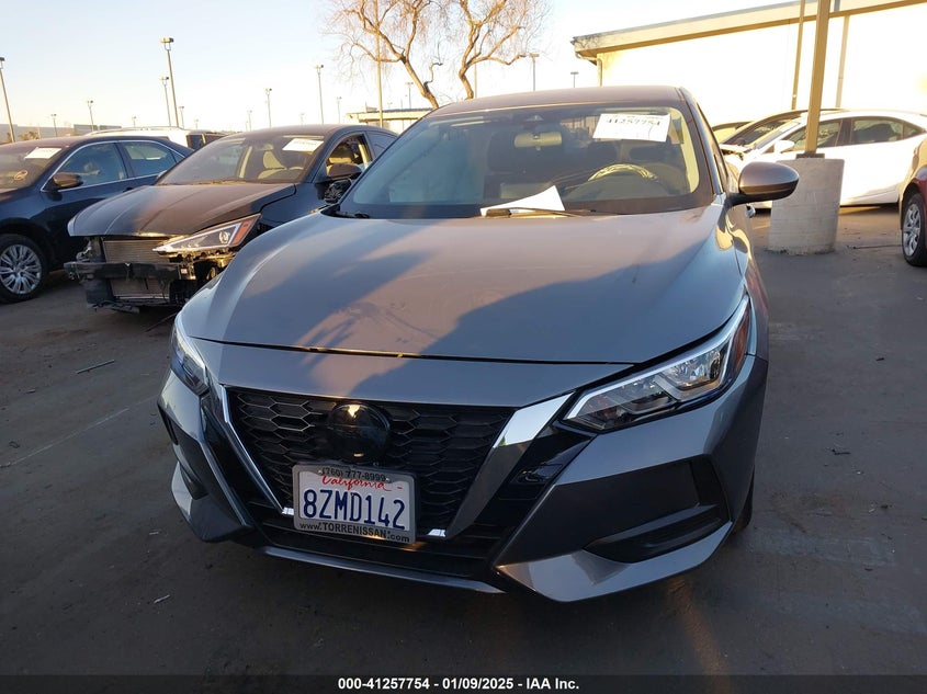 2022 NISSAN SENTRA VIN: 3N1AB8CVXNY229497