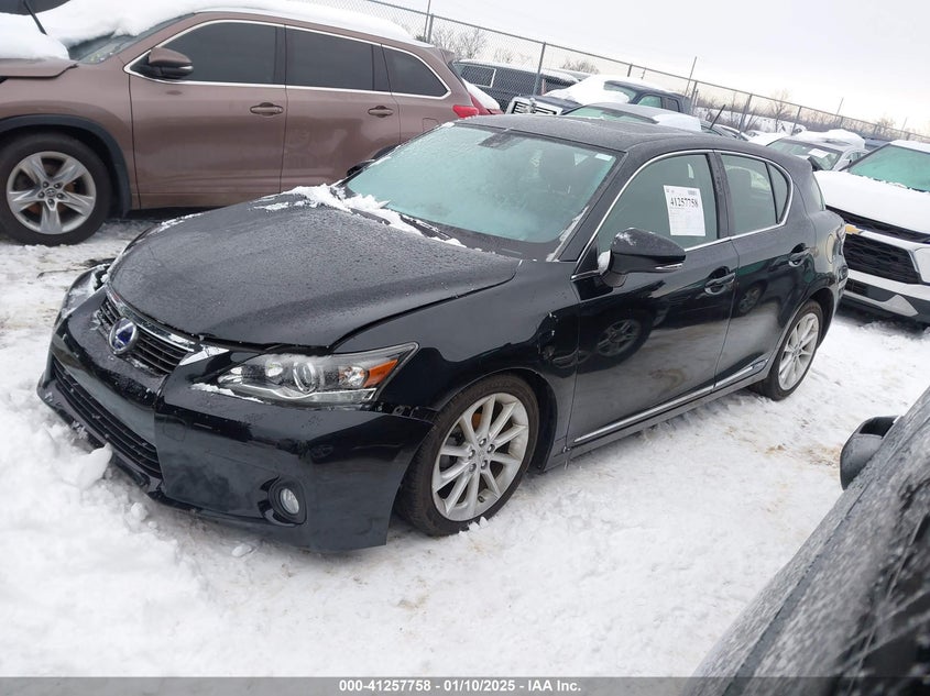 Vin: jthkd5bh4c2080326, lot: 41748109, lexus ct 200h premium 20122