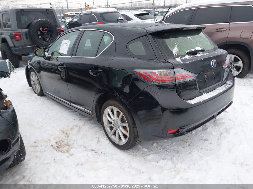 Vin: jthkd5bh4c2080326, lot: 41748109, lexus ct 200h premium 20123