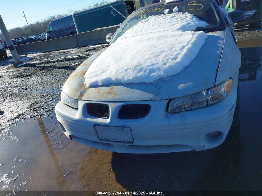 1997 Pontiac Grand Prix Gt VIN: 1G2WP1213VF344190 Lot: 41257794