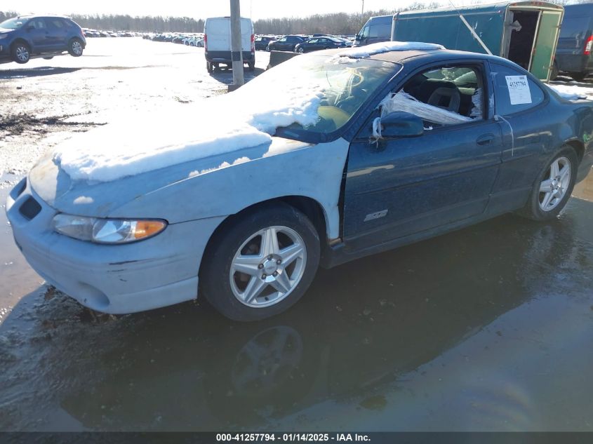 1997 Pontiac Grand Prix Gt VIN: 1G2WP1213VF344190 Lot: 41257794