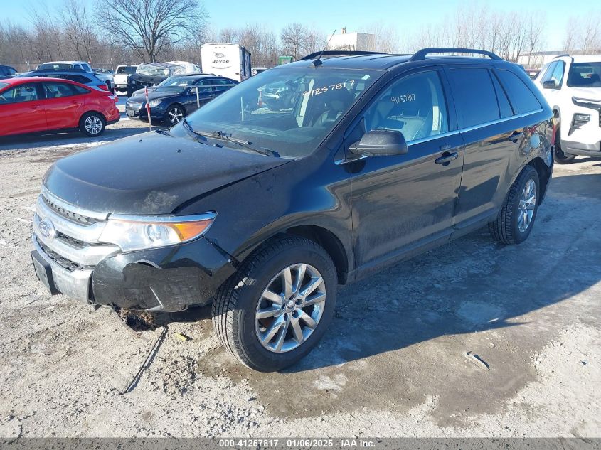 VIN 2FMDK4KC6EBA26436 2014 FORD EDGE no.2