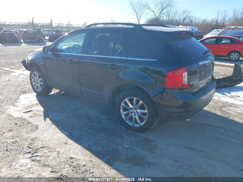 VIN 2FMDK4KC6EBA26436 2014 FORD EDGE no.3